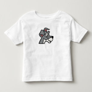 Lady And the Tramp head shot classic drawing Toddler T-shirt