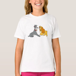 Lady and The Tramp Meet Disney T-Shirt