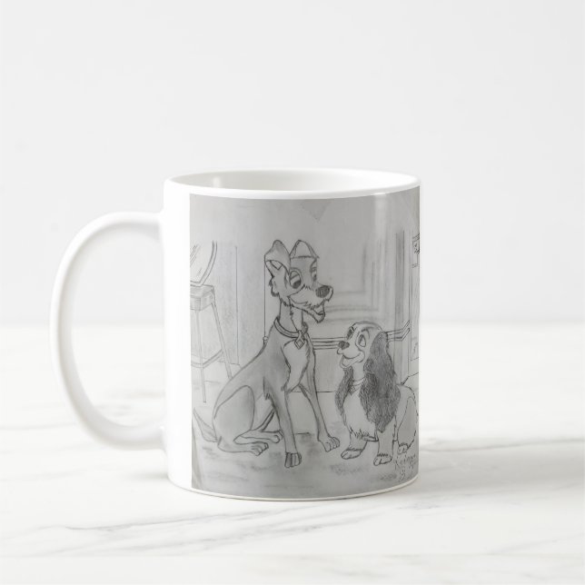 Lady and The Tramp Mug (Gauche)