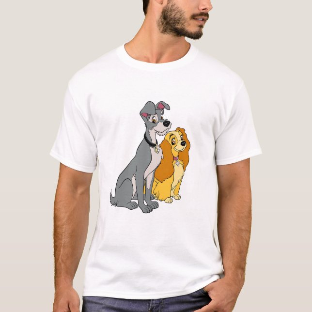 Lady and the Tramp Stand Together Disney T-Shirt (Front)