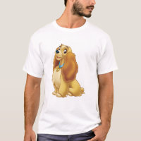 Lady and The Tramp's Lady smiling Disney