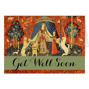 Lady and The Unicorn Medieval Tapestry: French Art