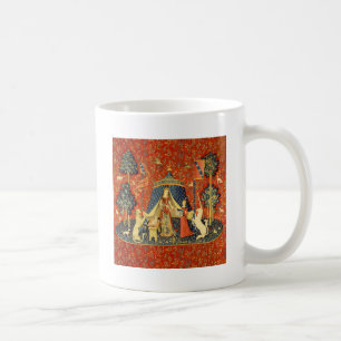 Lady and The Unicorn Medieval Tapestry: French Art Coffee Mug
