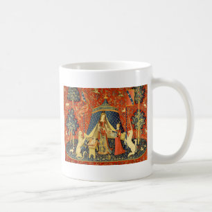 Lady and The Unicorn Medieval Tapestry: French Art Coffee Mug