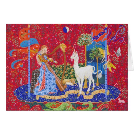 Lady and Unicorn -II- Card