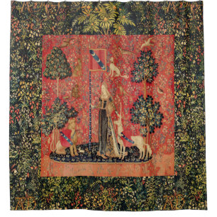 LADY AND UNICORN Lion,Fantasy Flowers,Animals