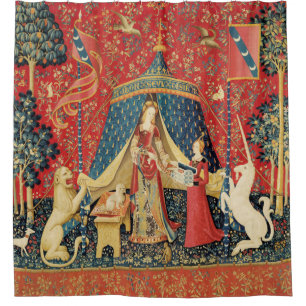 LADY AND UNICORN Lion,Fantasy Flowers,Animals