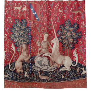 Lady and Unicorn Medieval Tapestry Sight