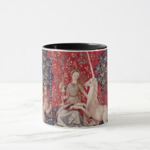 Lady and Unicorn Medieval Tapestry Sight Mug