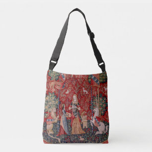 Lady and Unicorn Medieval Tapestry Smell Crossbody Bag