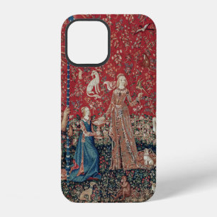 Lady and Unicorn Medieval Tapestry Taste iPhone 12 Case