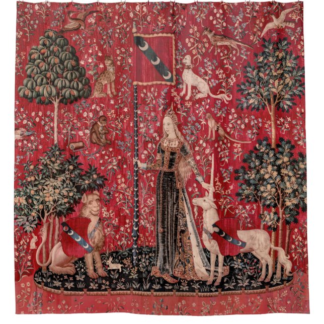 Lady and Unicorn Medieval Tapestry Touch (Front)