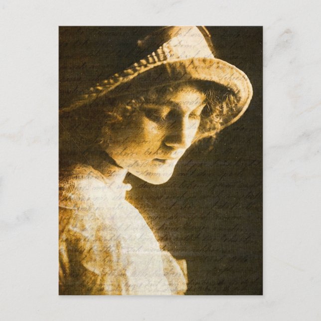 Lady Art Postcard (Front)