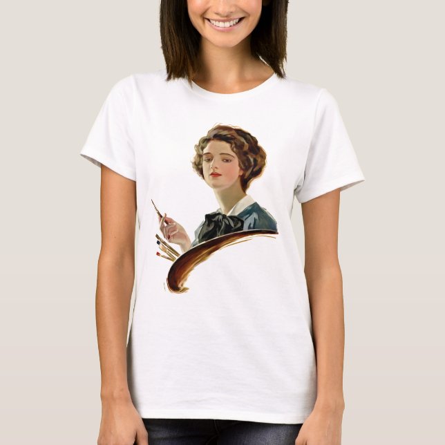 Lady Artist T-Shirt (Front)