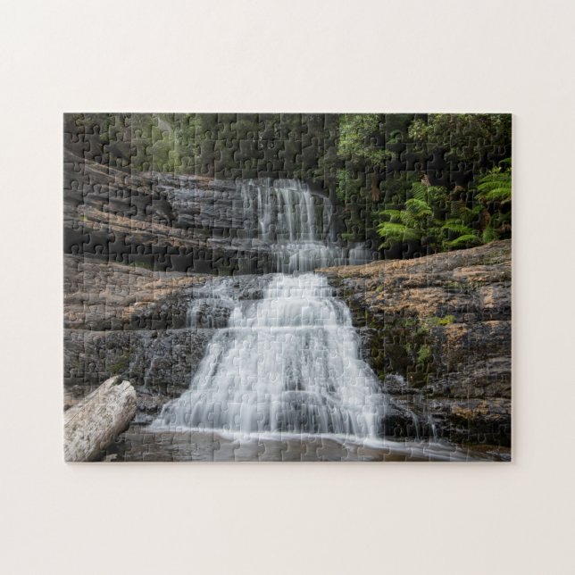 Lady Barron Falls Waterfall Australia, 252 pieces Jigsaw Puzzle (Horizontal)