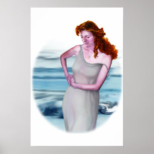 Lady Blue Poster