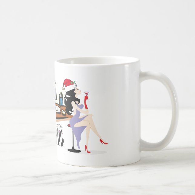 Lady Boss Christmas Mug Diva (Right)