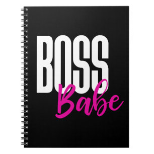 Lady Boss Entrepreneur Goals Success Hustle Wife Notebook