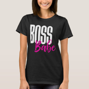 Lady Boss Entrepreneur Motivational Success Hustle T-Shirt