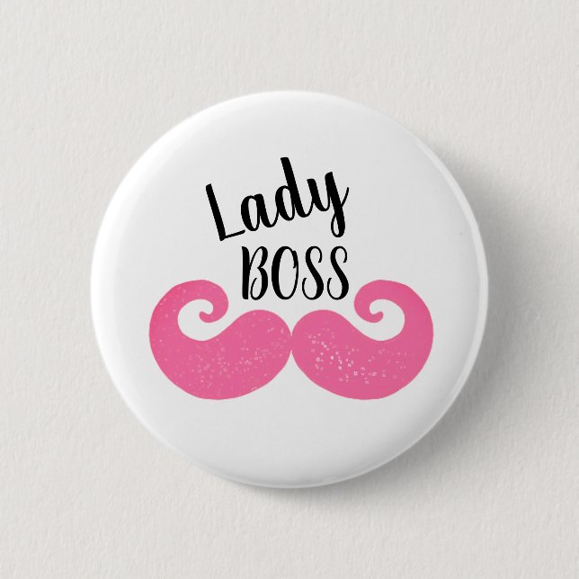 Lady Boss Inspiration 2 Inch Round Button (Front)