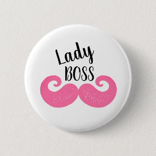 Lady Boss Inspiration 2 Inch Round Button