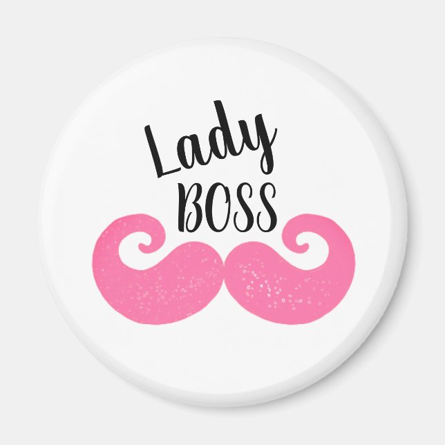 Lady Boss Inspirational Magnet (Front)