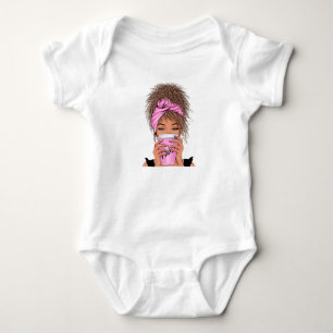 Lady Boss Life, Boss Babe Woman Baby Bodysuit