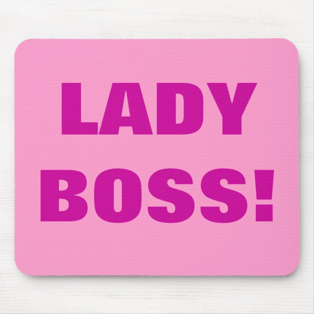 LADY BOSS! MOUSE PAD (Front)