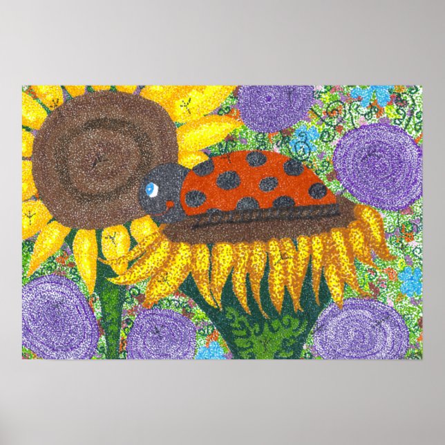 Lady Bug Afternoon Poster (Front)