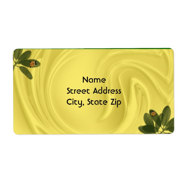 Lady Bug and Leaf Corners (Front)