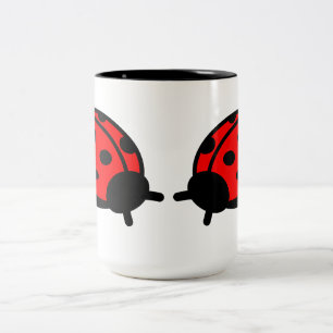 Lady Bug Blanc & Mug Noir