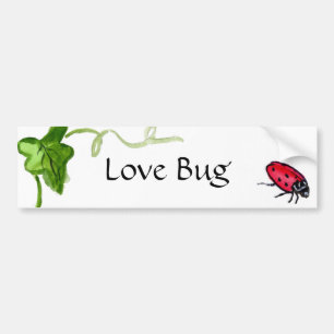 Lady Bug Bumper Sticker