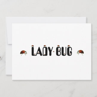 Lady Bug Card