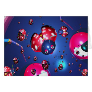 Lady bug card