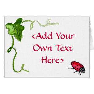 Lady Bug Card