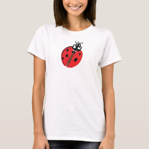 Lady Bug Illustration T-Shirt