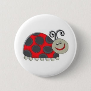 lady bug kids pin