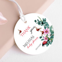 Lady bug little lady baby shower favour