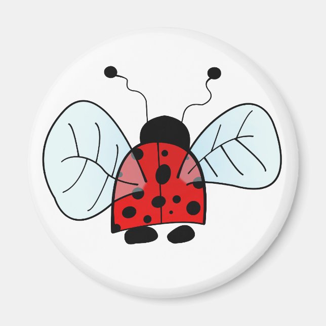 Lady bug magnet (Front)