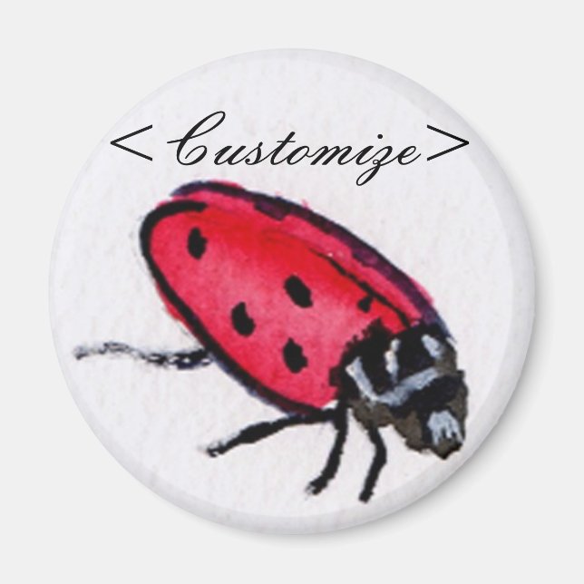 Lady Bug Magnet (Devant)