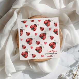 Lady Bug Napkin