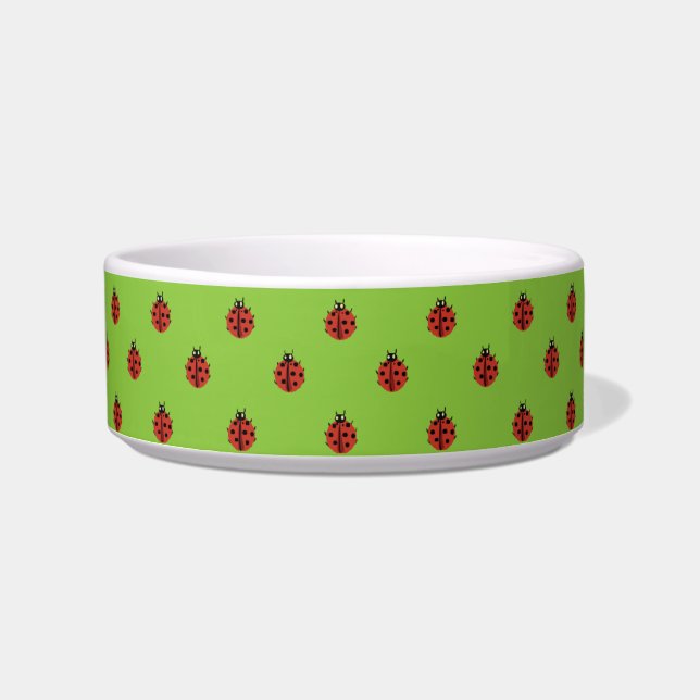 Lady bug patterns bowl (Front)