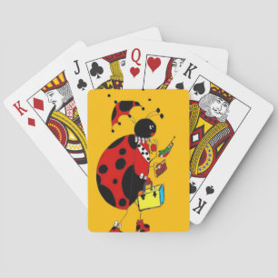 Lady Bug Playing Cards