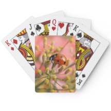 Lady Bug Playing Cards