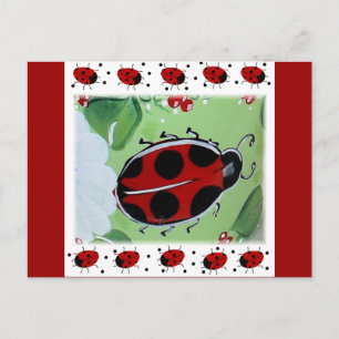 Lady-Bug Postcard