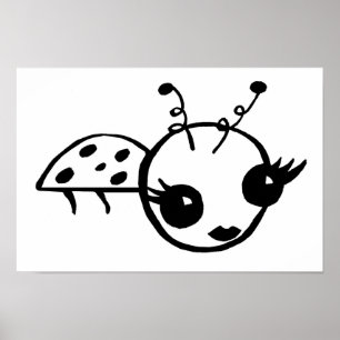 Lady Bug Poster