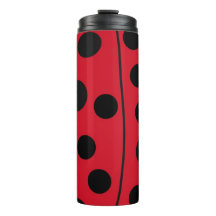 Lady Bug Red and Black Design