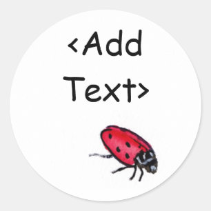 Lady Bug Sticker