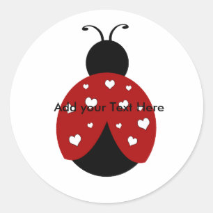 Lady Bug Stickers