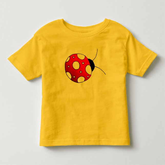 Lady bug toddler t-shirt (Front)